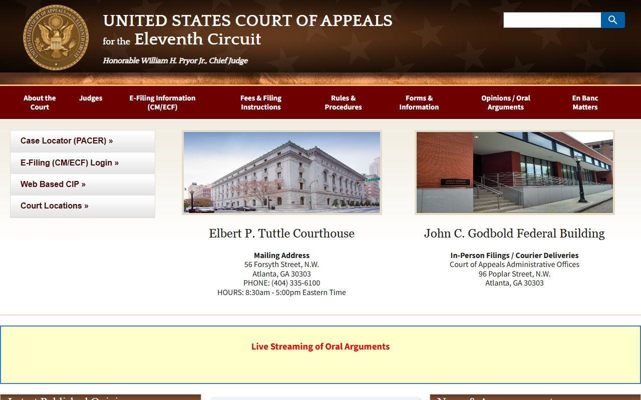 Palm Beach County district court Eleventh Circuit Court of Appeals